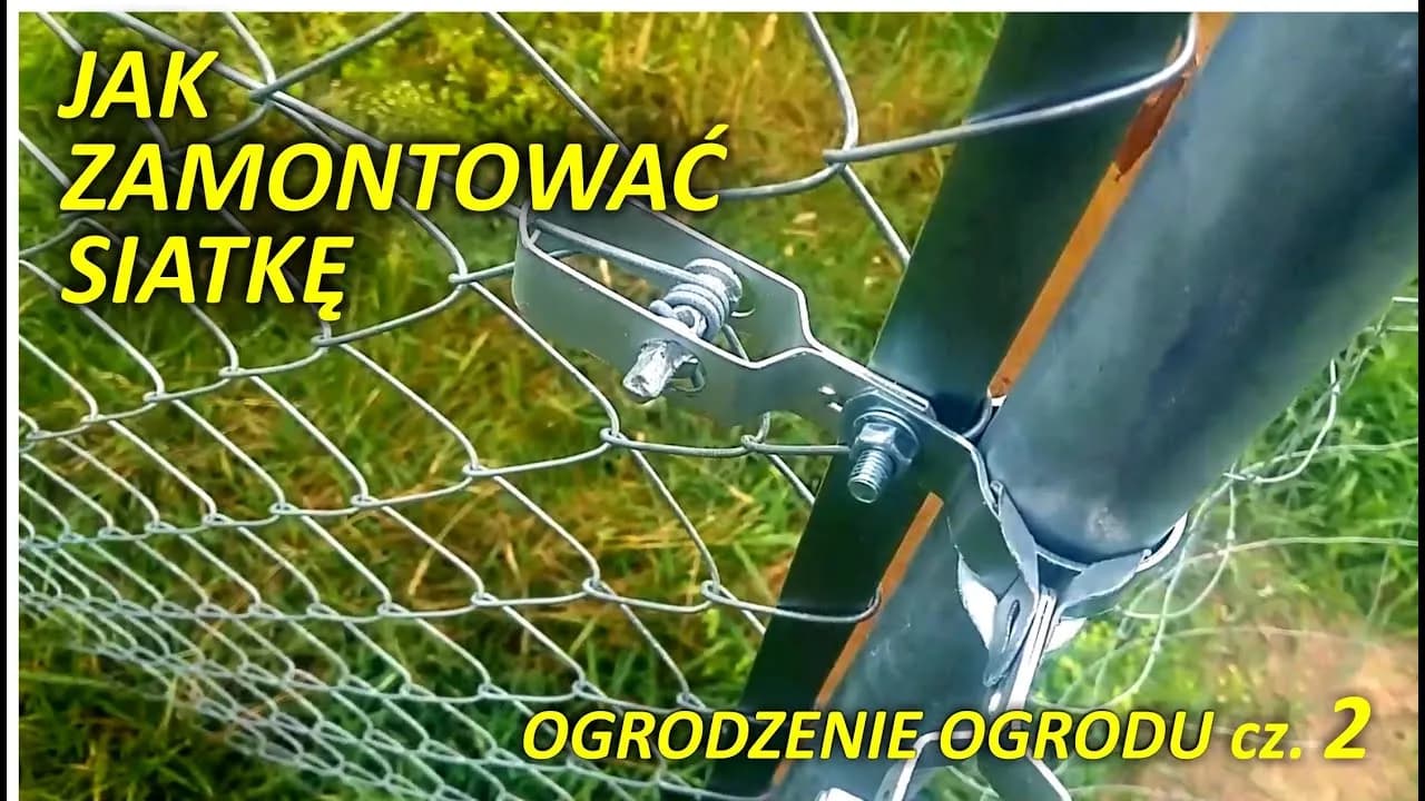 Montaż siatki na kotwach: uniknij błędów i zyskaj trwałość